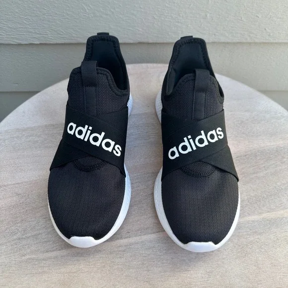 Adidas Puremotion Adapt Womens 8.5 Black Slip On Sneakers FX7326 - Picture 3 of 14